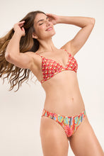 Load image into Gallery viewer, Image 09: Rio De Sol Top Top Floral-Scales Tri-Fixo
