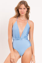Load image into Gallery viewer, Gallery: Rio De Sol One-Piece Shimmer-Baltic-Sea New Vegas