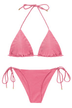Load image into Gallery viewer, Product Front: Rio De Sol Set Set Shimmer-Confetti Tri-Rope Cheeky-Rope