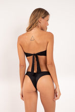 Load image into Gallery viewer, Model Back: Rio De Sol Set Set Shimmer-Black Mavi Nara
