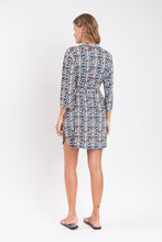 Load image into Gallery viewer, Model Back: Rio De Sol Shirtdress Ikat Chemise
