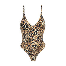 Load image into Gallery viewer, Product Front: Rio De Sol One-Piece Leopardo Hype