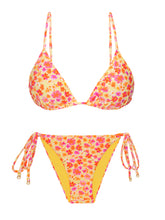 Load image into Gallery viewer, Product Front: Rio De Sol Set Set Ditsy-Butter Lia Lacinho