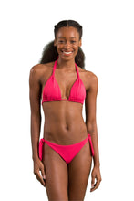 Load image into Gallery viewer, Model Front: Rio De Sol Set Set Dots-Virtual-Pink Mel Italy