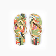 Load image into Gallery viewer, Product Front: Rio De Sol Flip-Flop Tropical Slim