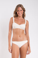 Load image into Gallery viewer, Model Front: Rio De Sol Top Top Malibu-Natural Amelia