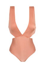 Load image into Gallery viewer, Product Front: Rio De Sol One-Piece Trikini Ouro Rosa