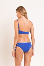 Load image into Gallery viewer, Model Back: Rio De Sol Top Top Oceano Bandeau-Reto