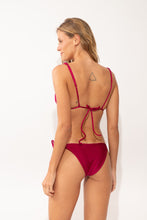 Load image into Gallery viewer, Model Back: Rio De Sol Top Top Shimmer-Desejo Lia-Noa