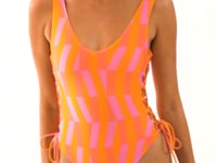 Load and play video in Gallery viewer, Video: Rio De Sol One-Piece Sunrise Zoe