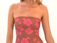 Load and play video in Gallery viewer, Video: Wednesday In Hawaii By Rio De Sol One-Piece Pua-Coco-Guava Aloha