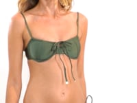 Load and play video in Gallery viewer, Video: Rio De Sol Set Set Shimmer-Croco Balconet-Tie Cheeky-Tie-Gold