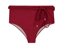 Load image into Gallery viewer, Product Front: Rio De Sol Bottom Bottom Shimmer-Divino Belted-High-Waist