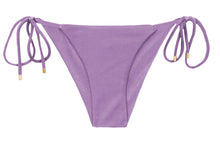 Load image into Gallery viewer, Product Front: Rio De Sol Bottom Bottom Shimmer-Harmonia Cheeky-Tie