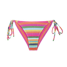 Load image into Gallery viewer, Product Front: Rio De Sol Bottom Bottom Supercolor Cheeky-Tie