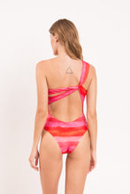 Load image into Gallery viewer, Model Back: Rio De Sol One-Piece Cher Santorini