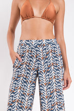Load image into Gallery viewer, Image 07: Rio De Sol Beach Trousers Ikat Wide Pants