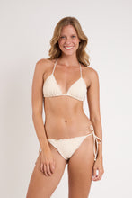 Load image into Gallery viewer, Model Front: Rio De Sol Top Top Malibu-Natural Frufru