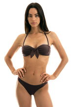 Load image into Gallery viewer, Model Front: Rio De Sol Top Top Meteorite Bandeau