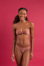 Load image into Gallery viewer, Image 11: Rio De Sol Top Top Shimmer-Copper Bandeau-Joy