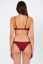 Load image into Gallery viewer, Model Back: Rio De Sol Top Top Shimmer-Divino Bandeau-Knot