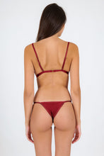 Load image into Gallery viewer, Model Back: Rio De Sol Top Top Shimmer-Divino Tri-Fixo