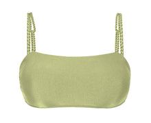 Load image into Gallery viewer, Product Front: Rio De Sol Top Top Oliva Bandeau-Reto
