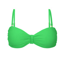 Load image into Gallery viewer, Product Front: Rio De Sol Top Top Dots-Energy Bandeau-Crispy
