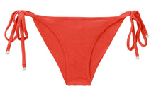 Load image into Gallery viewer, Product Front: Rio De Sol Bottom Bottom Malibu-Chili Cheeky-Tie

