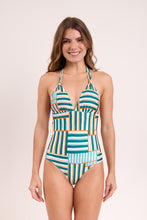 Load image into Gallery viewer, Model Front: Rio De Sol One-Piece Bartel Mel-Op
