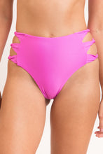 Load image into Gallery viewer, Gallery: Rio De Sol Bottom Bottom Vita-Pink High-Waist-Spin
