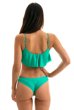 Load image into Gallery viewer, Model Back: Rio De Sol Top Top Bahamas Babado
