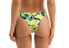 Load image into Gallery viewer, Image 06: Rio De Sol Bottom Bottom Lemon Flower Bandeau
