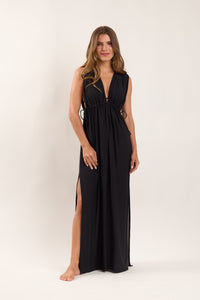 Black Long Dress Soleil