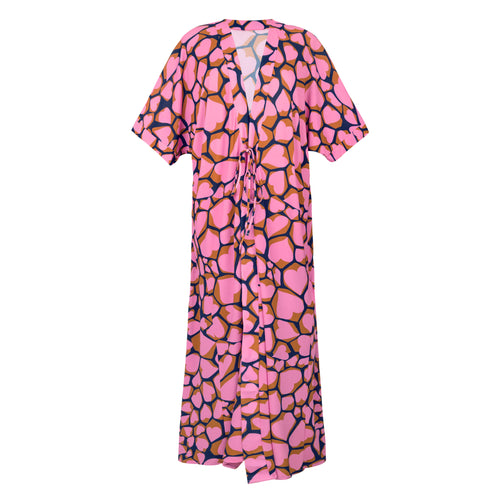 Product Front: Rio De Sol Maxi Dresses Amore-Pink Long Dress
