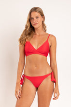 Load image into Gallery viewer, Image 05: Rio De Sol Bottom Bottom Microfibra-Chic-Red Italy
