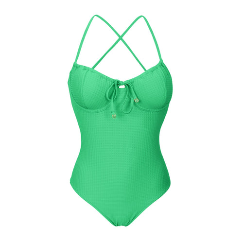 Product Front: Rio De Sol One-Piece Dots-Tambourine Julia