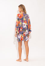 Load image into Gallery viewer, Model Back: Rio De Sol Kaftans / Cover Ups Garden-Flower Kimono
