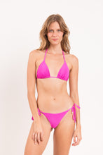Load image into Gallery viewer, Model Front: Rio De Sol Set Set Malibu-Rosa Tri-Inv Cheeky-Tie
