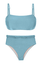 Load image into Gallery viewer, Product Front: Rio De Sol Set Set Mirante Bandeau-Reto Hotpants
