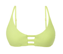Load image into Gallery viewer, Product Front: Rio De Sol Top Top Bora-Citrus Bra-Trio
