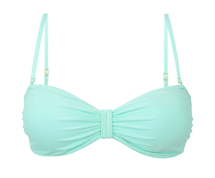 Product Front: Rio De Sol Top Top Malibu-Menta Bandeau-Duo