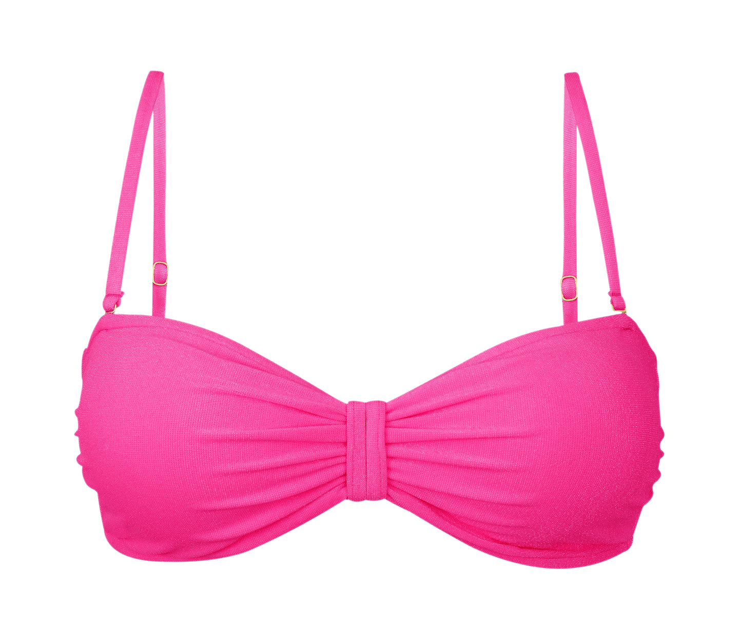 Product Front: Rio De Sol Top Top Malibu-Rosa Bandeau-Duo