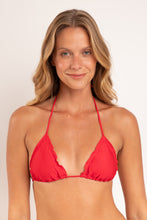 Load image into Gallery viewer, Gallery: Rio De Sol Top Top Microfibra-Chic-Red Frufru
