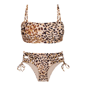 Set Leopard Bandeau-Reto Madrid