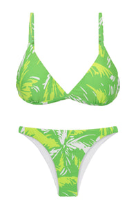 Set Green-Palms Tri-Fixo Leblon